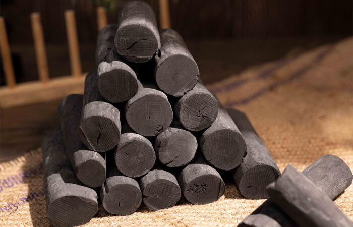 White charcoal exporting from Vietnam