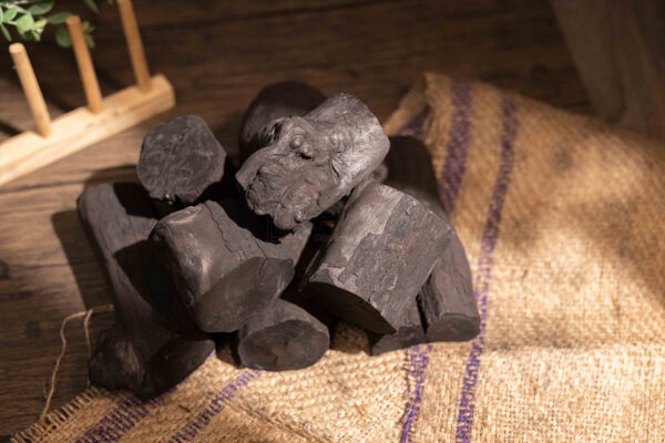 Manufacturing charcoal from plant waste