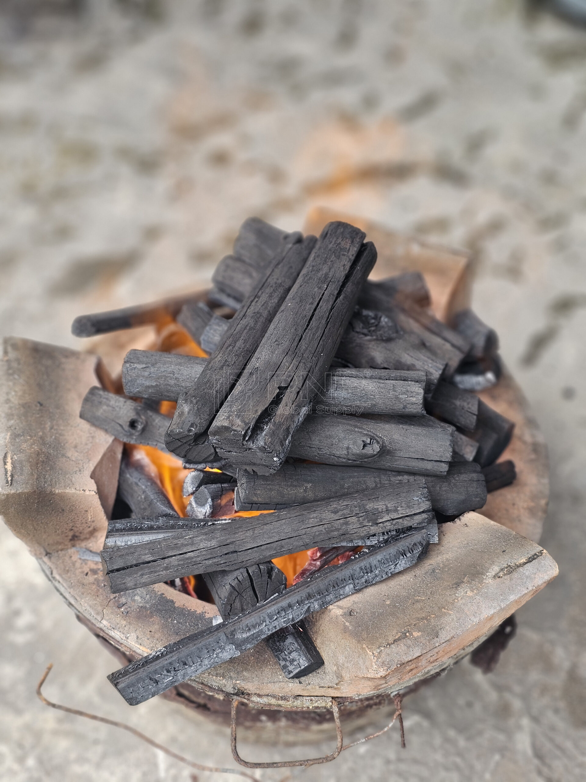 Mangrove charcoal - grilling charcoal