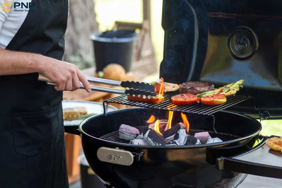 The charcoal grill is tested mainly by its heat distribution, temperature management, and ease of use