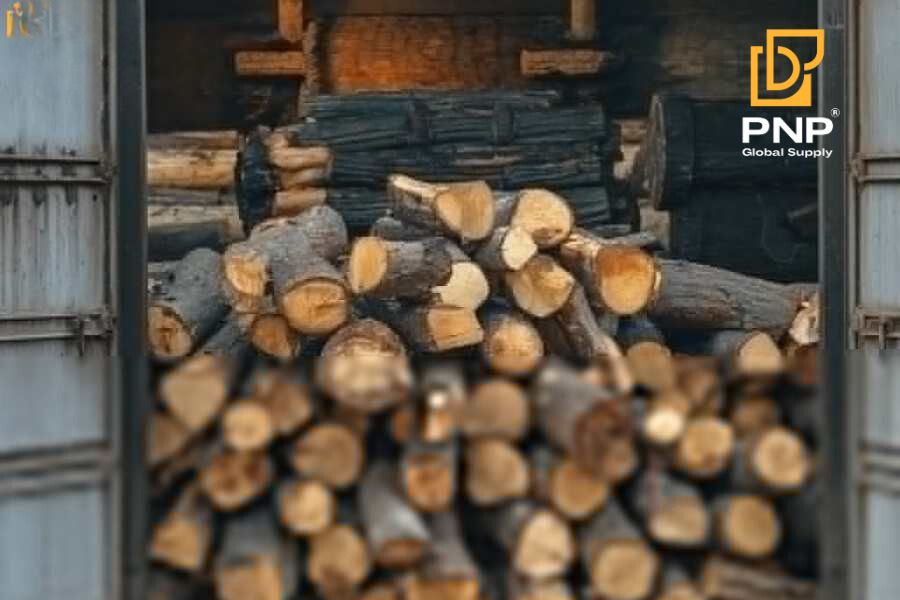 Hardwood like oak, hickory, and maple acts as raw material in making hardwood charcoal