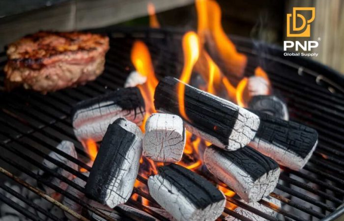 The lump charcoal lasts for 2-3 hours while briquettes lasts for 4-5 hours in burning