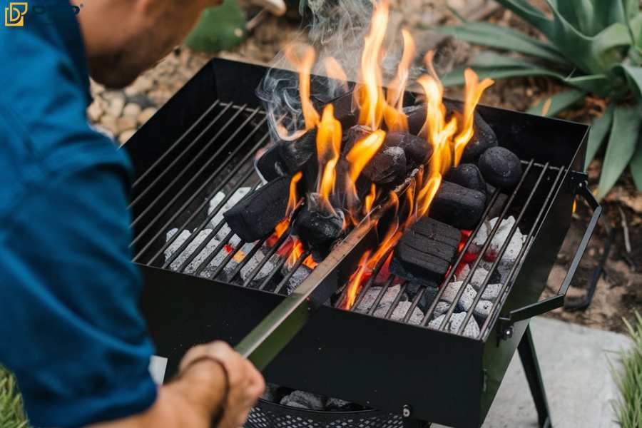 Pre-heating charcoal is very helpful in your grilling experience for successful grilling