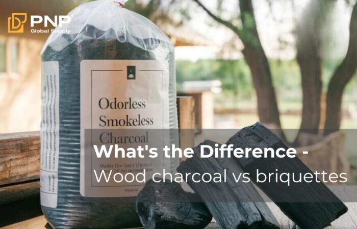 Odorless charcoal briquettes for clean grilling and cooking