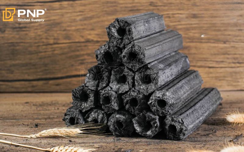 Smokeless charcoal for indoor use