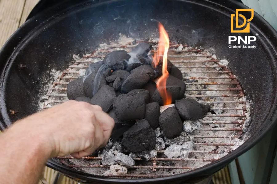 Learn how to deal with wet charcoal and to make it reusable