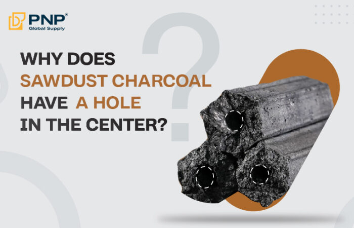 Why-does-sawdust-charcoal-have-a-hole-in-the-center