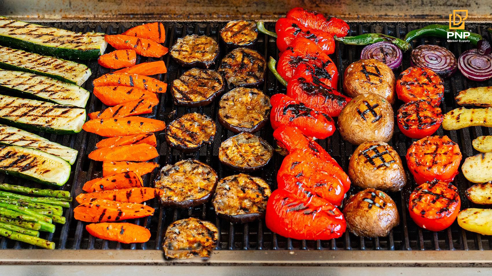 Grilled vegetables