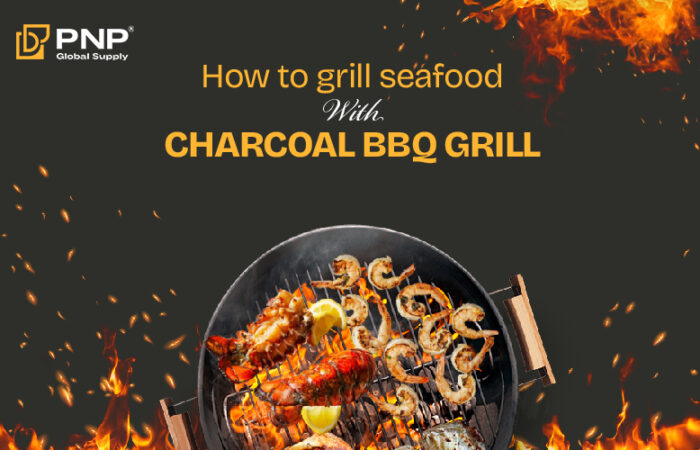 How to grill seafood with charcoal bbq grill