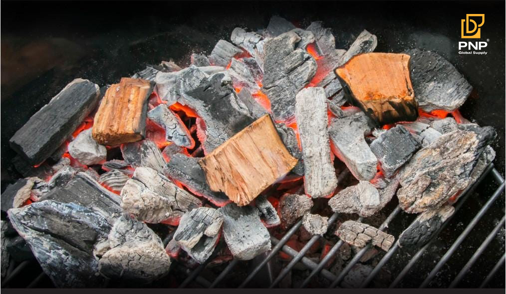 Properly seasoned (dried) wood burns more efficiently