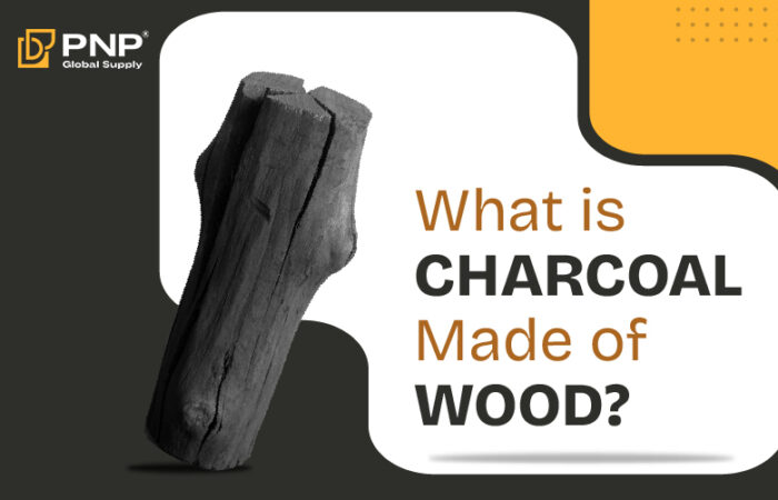 What is charcoal made of wood