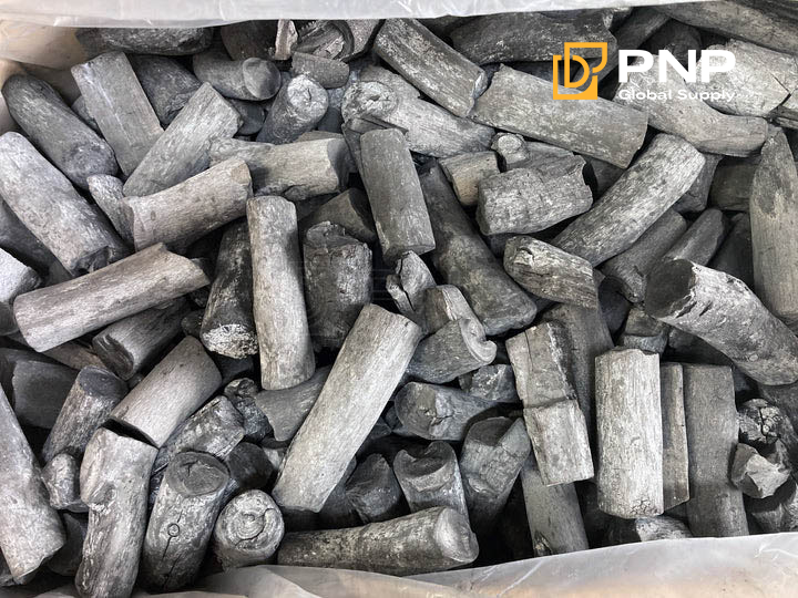 Binchotan charcoal burns clean, hot, and steady for premium grilling