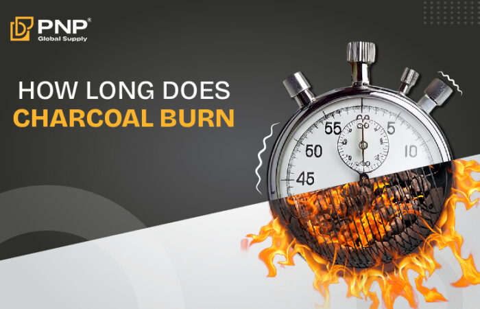 How long does charcoal burn
