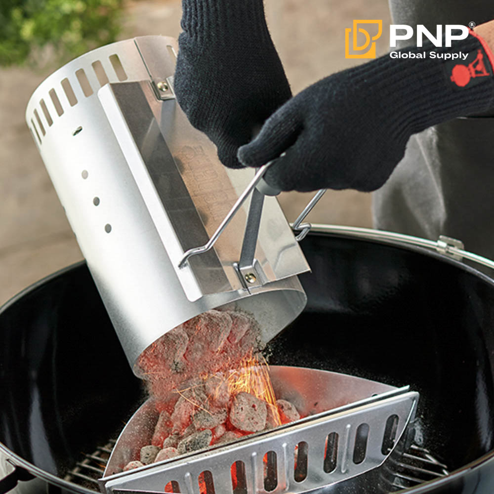 How to Start BBQ Charcoal Grilling for Beginners 3 Easily light lump charcoal with a chimney starter for perfect BBQ heat