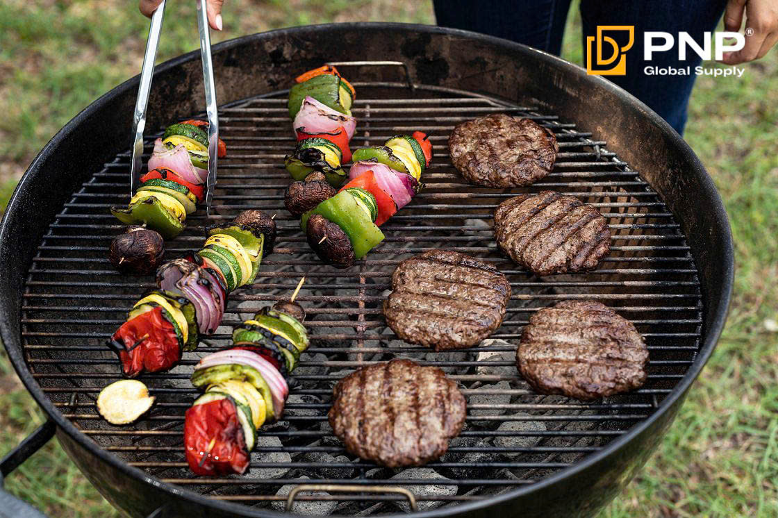 Coconut charcoal is long-lasting, clean, and perfect for BBQ