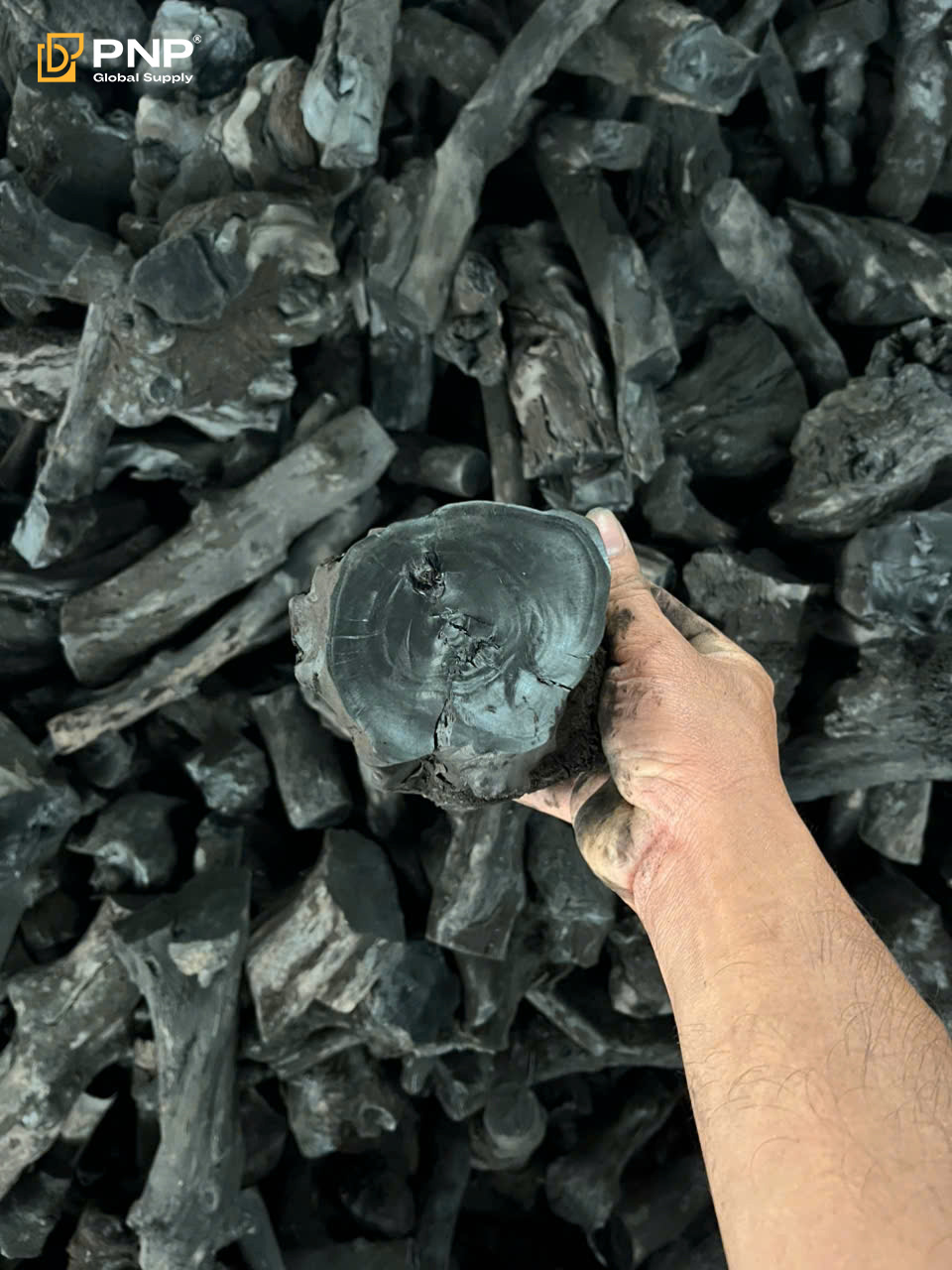 Coffee charcoal from PNP Charcoal 