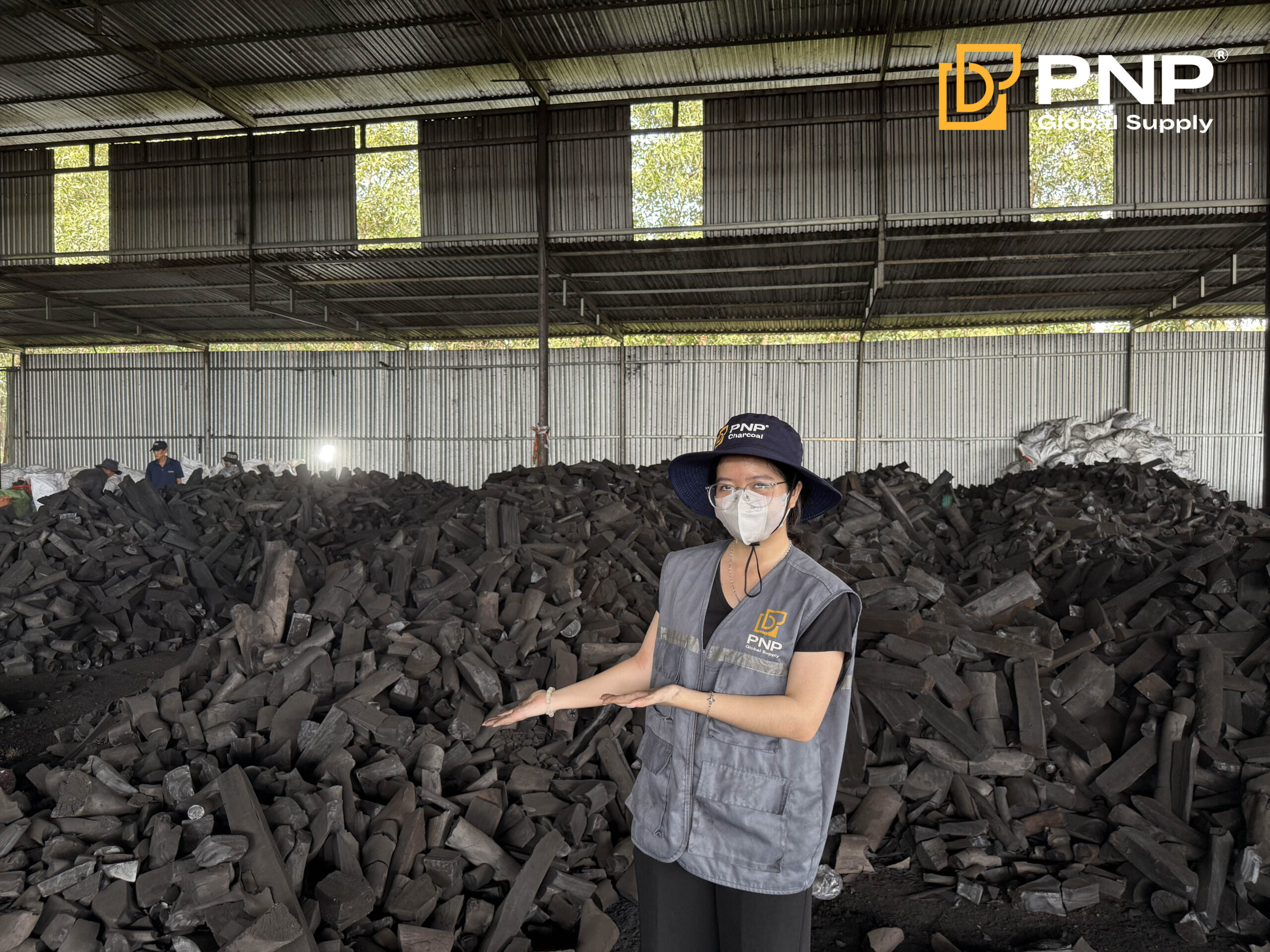 Lumpwood charcoal burns hot and clean for natural flavorful BBQ
