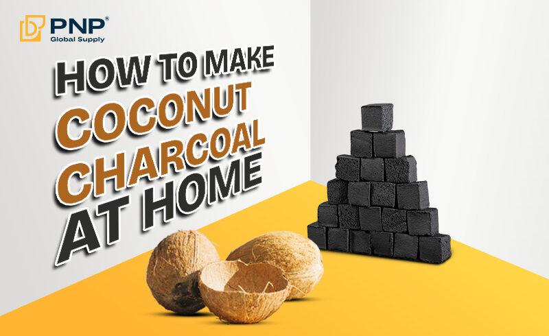 How to make coconut charcoal