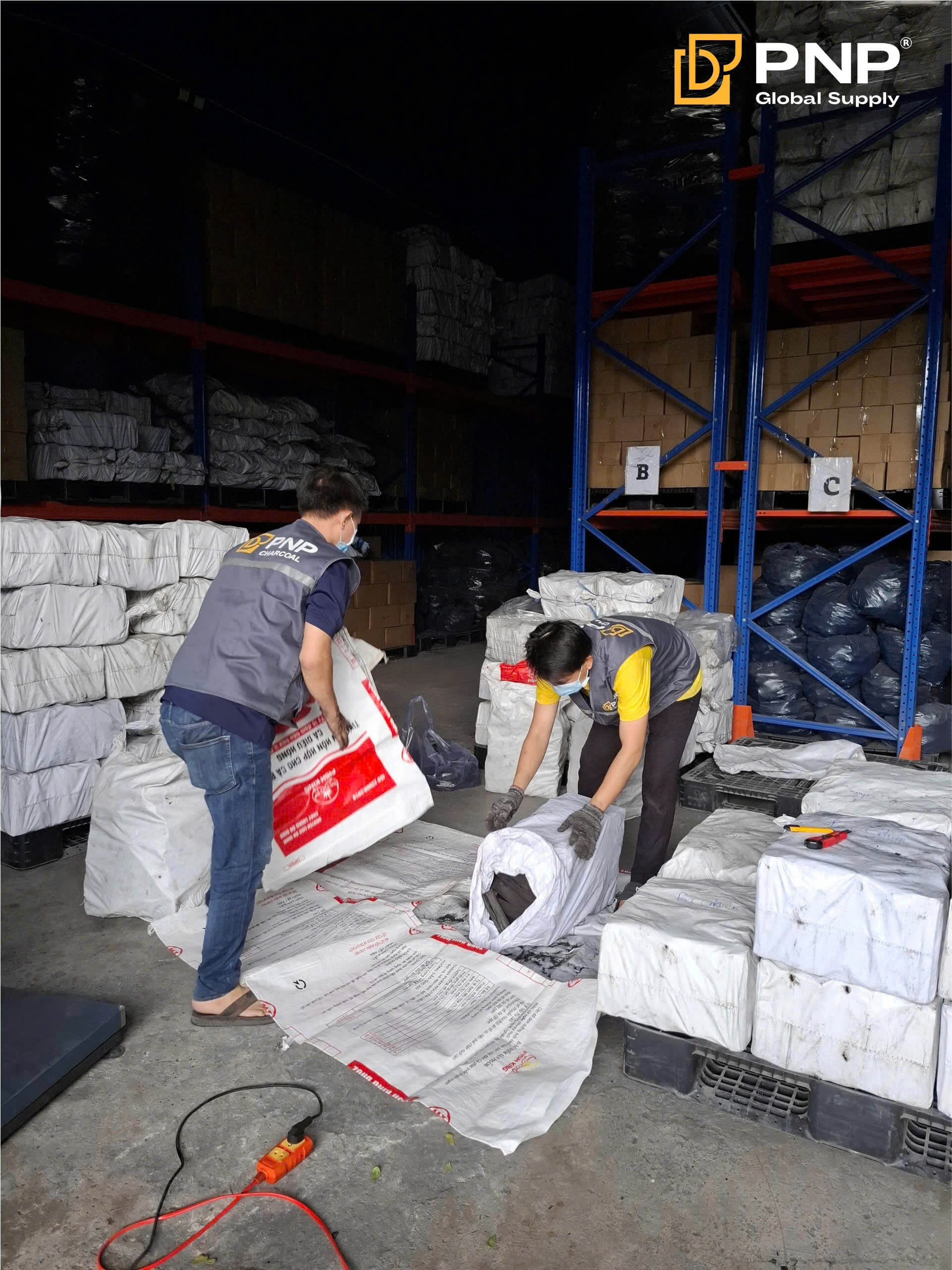 Tips for Charcoal Wholesalers to Store Bulk Orders Safely 2 Keep charcoal elevated and spaced for safe, dry, and ventilated storage