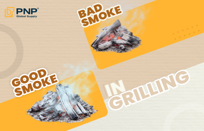 What is BAD smoke vs GOOD smoke in grilling (white smoke and blue smoke)