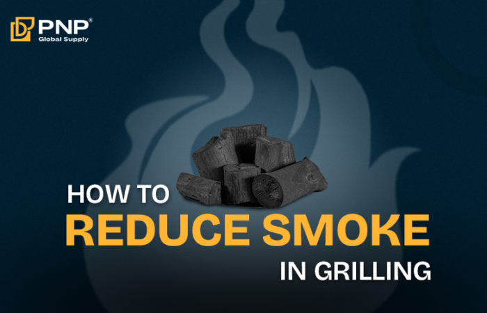 how to reduce smoke when grilling