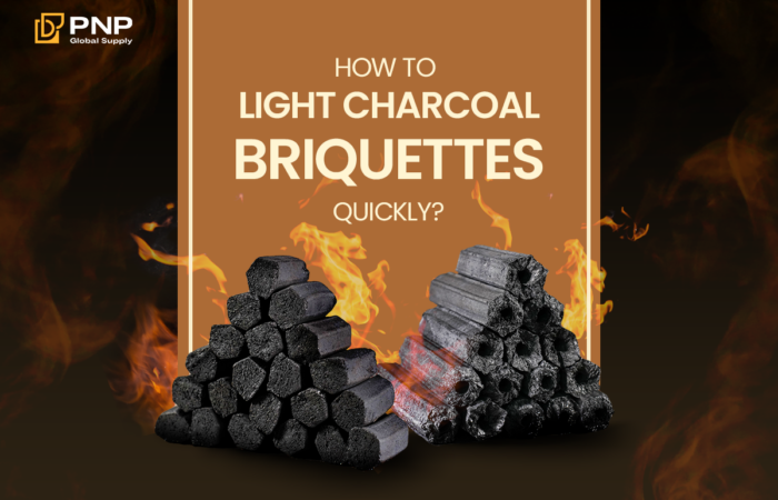 How to light charcoal briquettes quickly