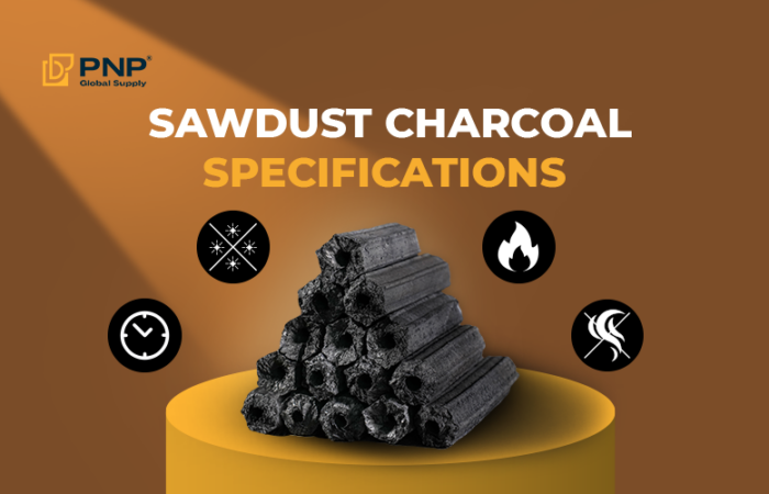 sawdust charcoal specifications