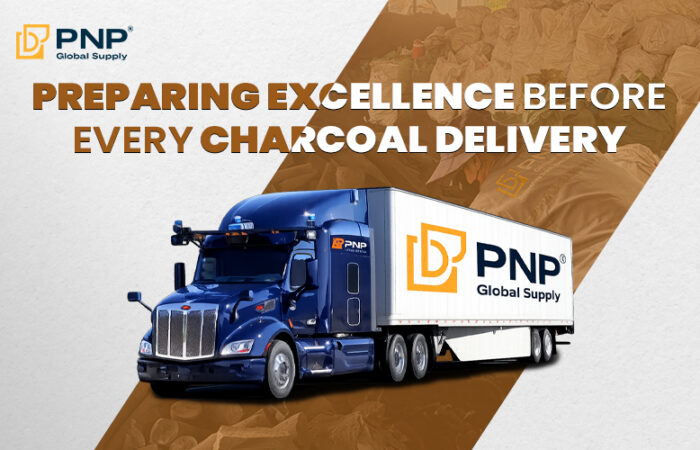 Preparation Work at a Charcoal Factory: What Happens Before Delivery Begins