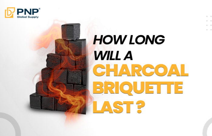 How long will a charcoal briquette last