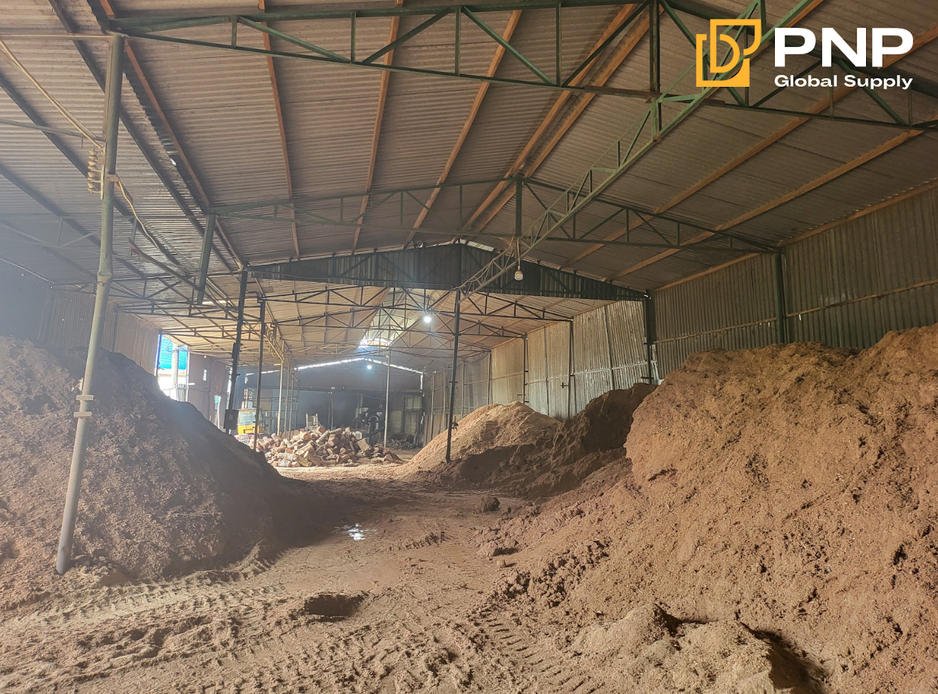 How Sawdust Charcoal Briquettes Manufacturers Ensures Quality for Global Markets 2 Dry the sawdust in a PNP Factory