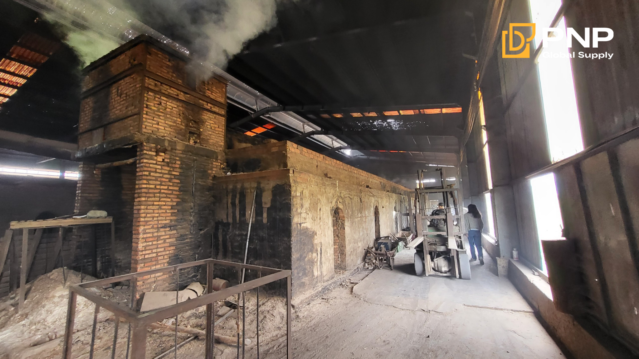 How Sawdust Charcoal Briquettes Manufacturers Ensures Quality for Global Markets 3 The compressed briquettes are heated in kilns