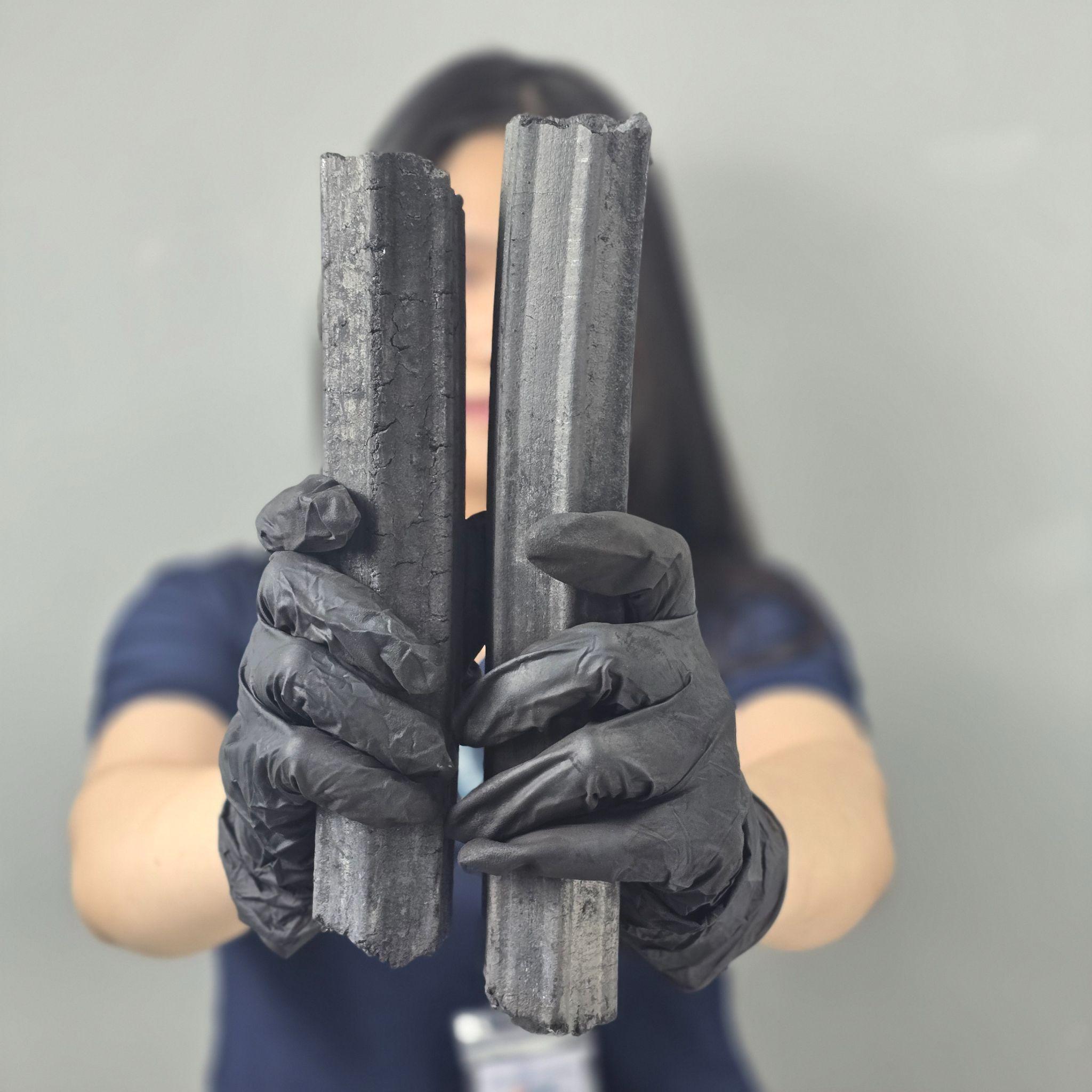 High-quality BBQ briquettes manufactured by PNP Charcoal