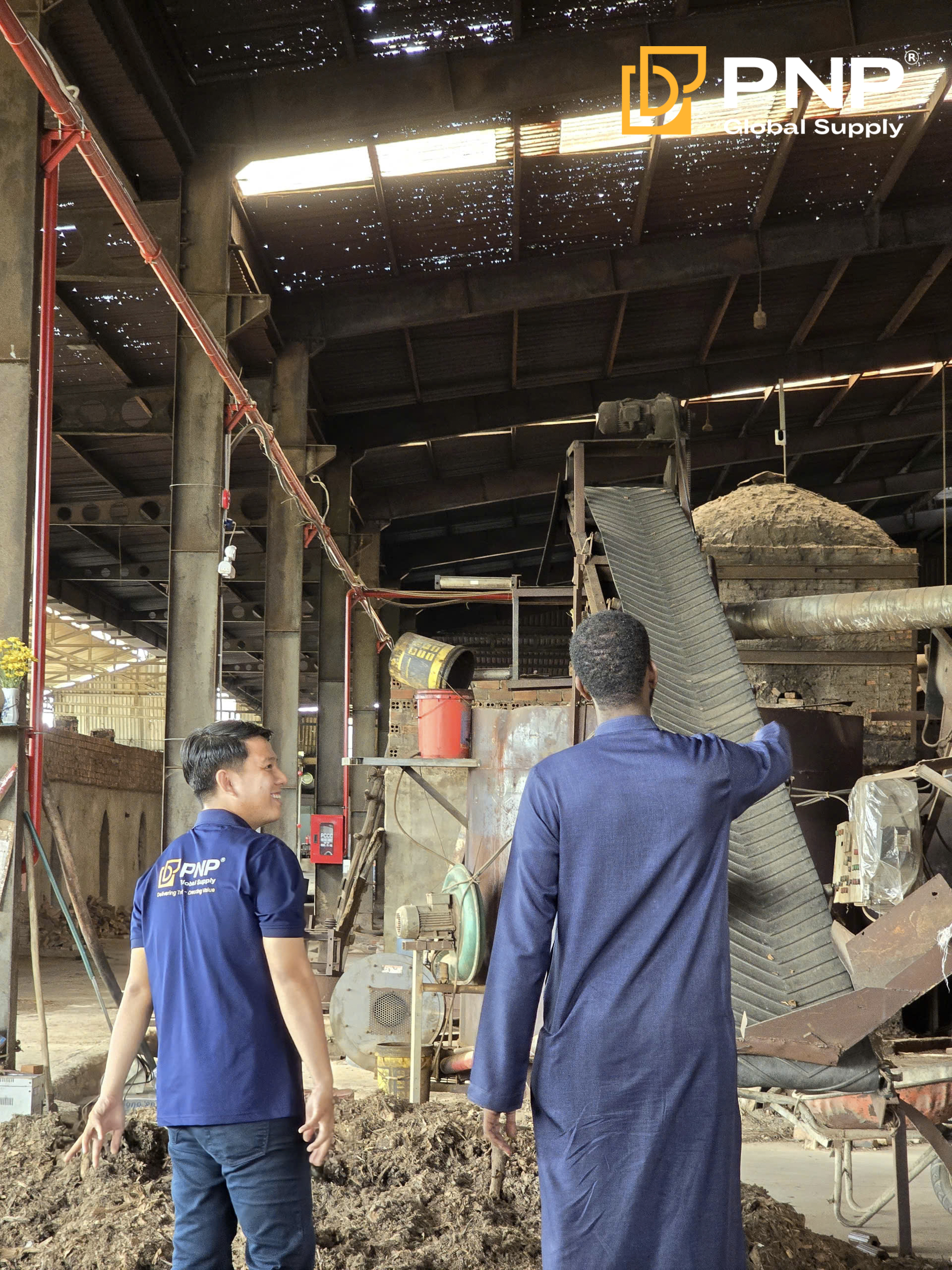 Customers can arrange a factory tour to review charcoal products