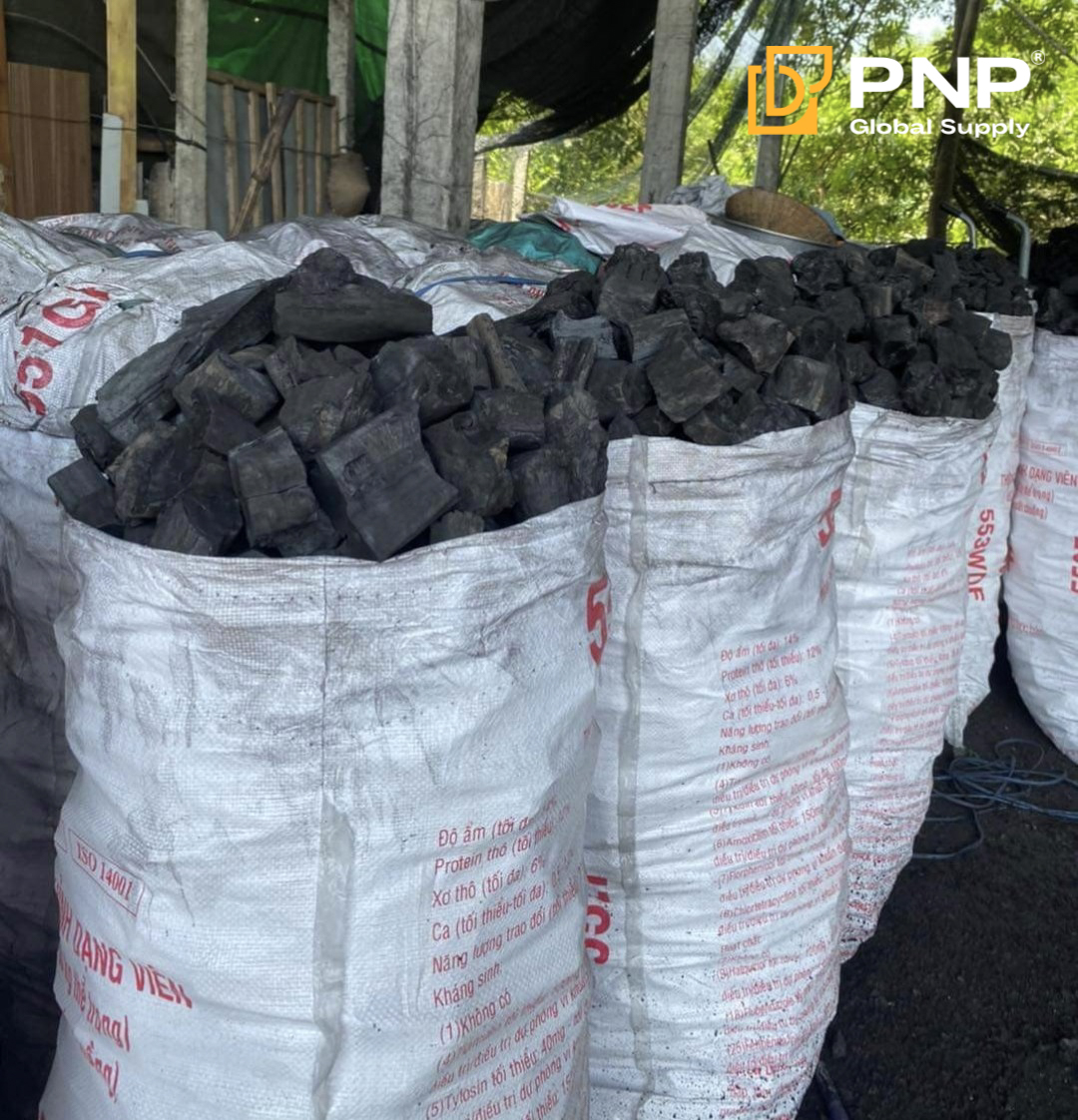 Good packing protects coffee charcoal during delivery