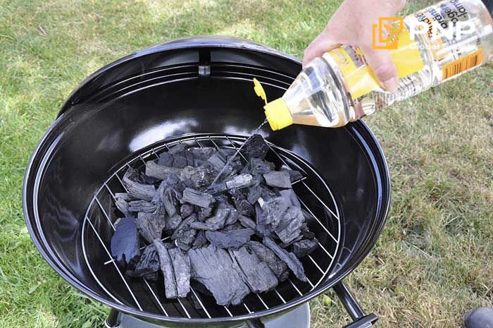 Dry lumpwood charcoal lights better and gives more stable BBQ heat